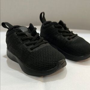 Nike Black pull on sneakers size 4C NWOT